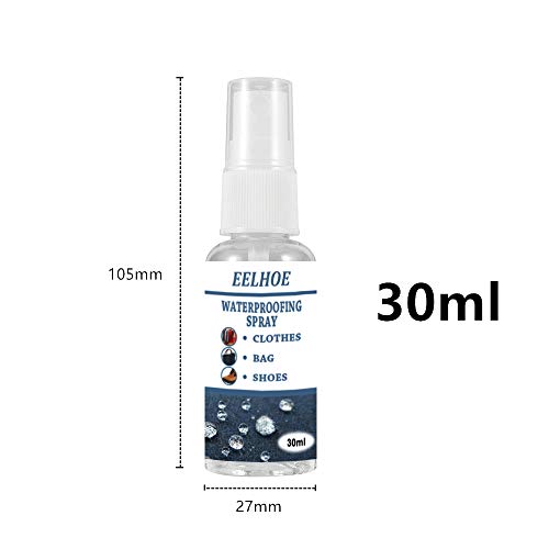 Ochenta Protector de Zapatos Spray 30ml 3pcs Nano Protector Spray Para Zapatos Larga Duración Impermeable y Protección de Manchas para Zapatos Ropa Nano Impermeable Spray para Botas