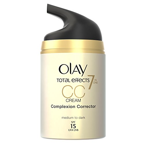 Olay Total Effects 7 en 1 CC Cream Anti-Edad Correctora de Tono Medio A Oscuro SPF 15 - 50 ml