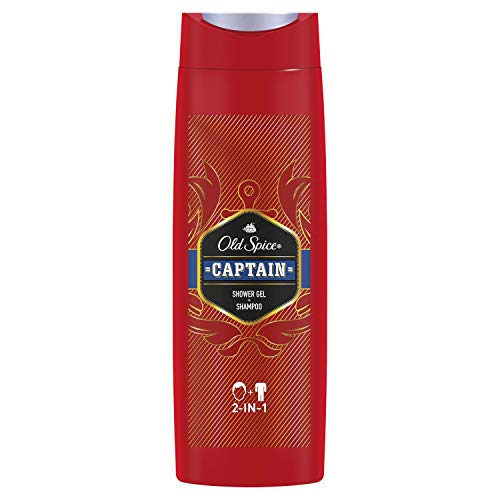 Old Spice Capitán Gel De Ducha Y Champú Hombre 400 ml