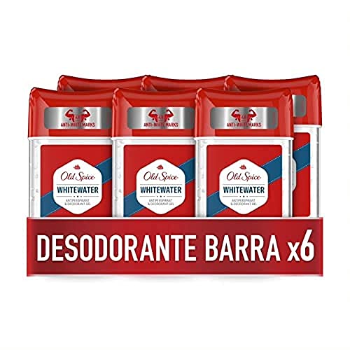 Old Spice Whitewater Gel Antitranspirante Y Desodorante 70 ml x6