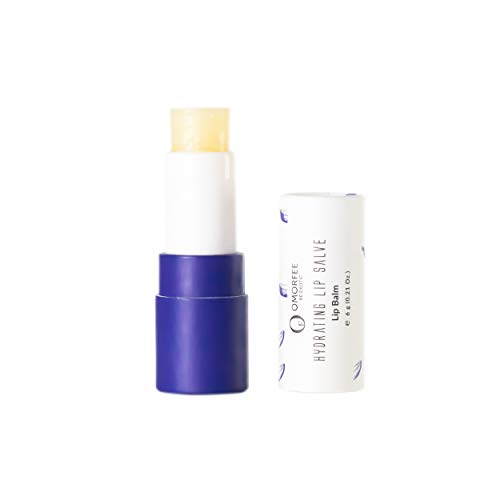 Omorfee Barra de labios hidratante 100% orgánica, barra de labios para labios secos, barra de labios para labios agrietados, hidrata y suaviza los labios muy secos. Hydrating Lip Balm Stick - 6 g