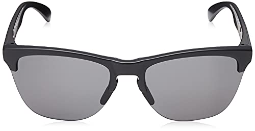 OO9374 Frogskins Lite Sunglasses, Matte Black/Prizm Grey, 63mm