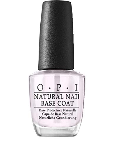 OPI Natural Base Coat - Base Protectora de Uñas Natural, Efecto Manicura Profesional - 15 ml + OPI Top Coat - Efecto Manicura Profesional - 15 ml