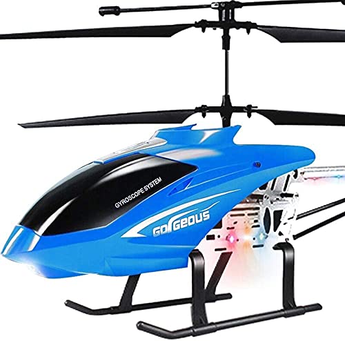 oqiipp Coche de juguete Rc Helicóptero, gran avión de control remoto de radio 2.4G, 3. 5ch CARGANDO ELÉCTRICO ELÉCTRICO AVONO AVONO AVONO, NIÑOS PADRIENTE-NIÑO JUGUETES OUTTRANTE, Adultos Regalos de N