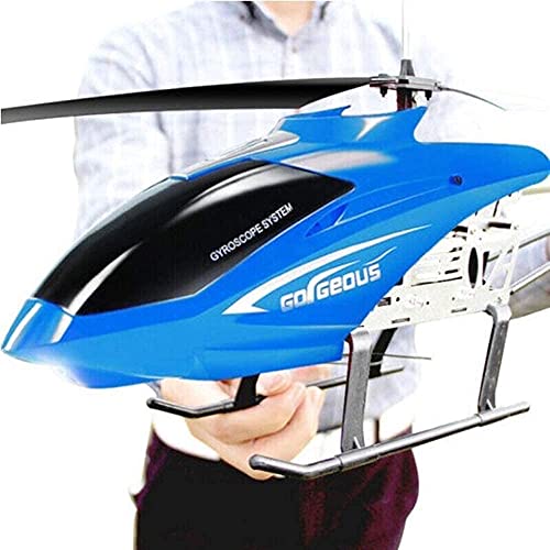 oqiipp Coche de juguete Rc Helicóptero, gran avión de control remoto de radio 2.4G, 3. 5ch CARGANDO ELÉCTRICO ELÉCTRICO AVONO AVONO AVONO, NIÑOS PADRIENTE-NIÑO JUGUETES OUTTRANTE, Adultos Regalos de N