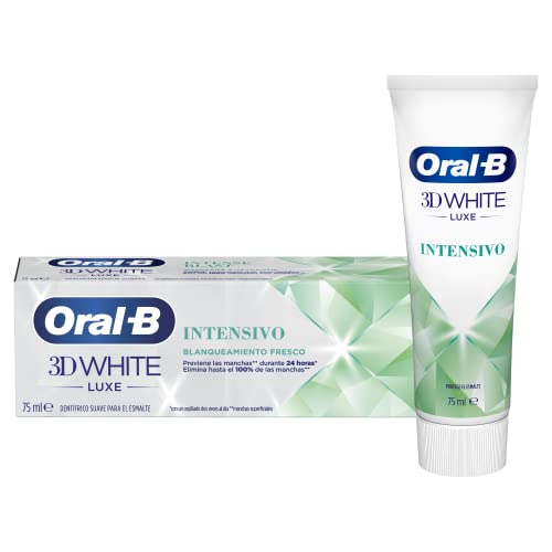 Oral-B 3D White Luxe Pasta Dentífrica Intensivo Blanqueamiento Fresco, 75 ml