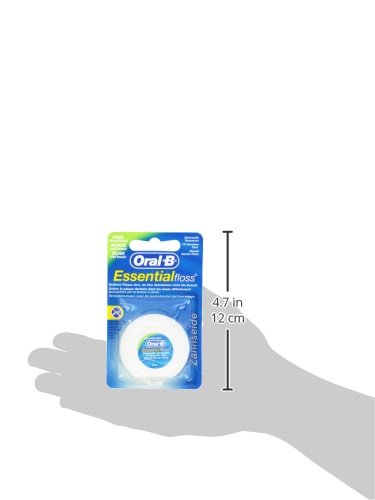 Oral-B Hilo Dental Essential Floss Mint Sin Encerar Mtr, Multi, Menta, 50 m