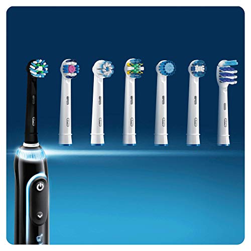 Oral-B Power Cruz Acción Cepillo Black, Edición Es 1 G, Negro, 2 Unidades