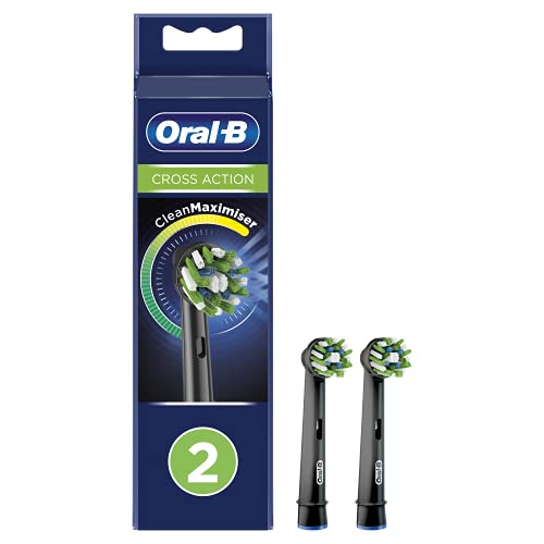 Oral-B Power Cruz Acción Cepillo Black, Edición Es 1 G, Negro, 2 Unidades