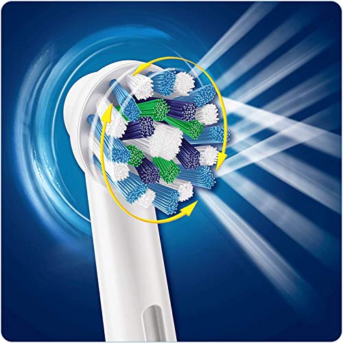 Oral-B PRO 600 CrossAction - Cepillo de dientes eléctrico recargable, con Tecnología Braun