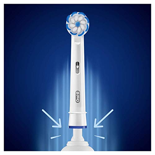 Oral-B Sensitive Clean Recambios Cepillo de Dientes Eléctrico, Pack de 6 Cabezales, Protección Encías - Originales