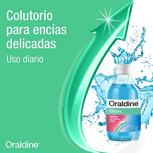 Oraldine Encías, Colutorio de Uso Diario Anti-Gingivitis, para Encías Sensibles, 400 ml