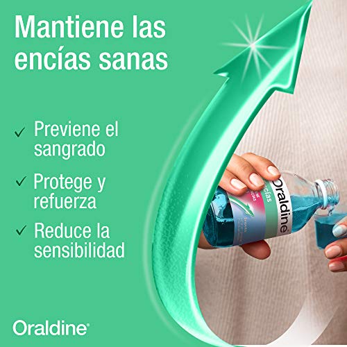 Oraldine Encías, Colutorio de Uso Diario Anti-Gingivitis, para Encías Sensibles, 400 ml