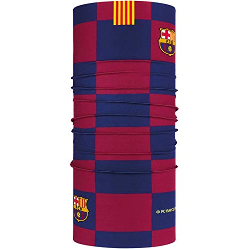 Original Buff FC Barcelona Original 1st Equipment 20/21 Tubular, Unisex niños, Black, Talla única