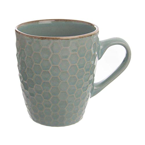 ORION GROUP Taza de cerámica | 250 ml | juego de 4 | tazas decoradas en caja de regalo | perfecto para regalar