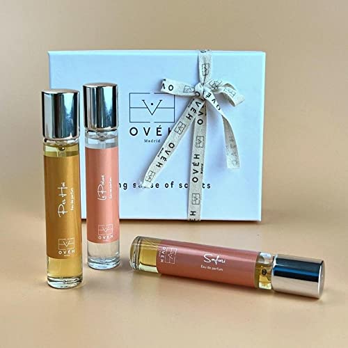 Pack 3 Perfumes Dulces de 20ml para Mujer Set con tres Fragancias Femeninas Dulces Florales y Afrutadas Tres Eau de Parfum Cálidas y Embriagadoras