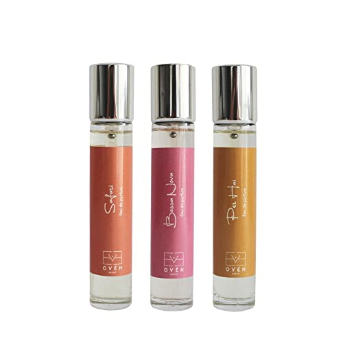 Pack 3 Perfumes Dulces de 20ml para Mujer Set con tres Fragancias Femeninas Dulces Florales y Afrutadas Tres Eau de Parfum Cálidas y Embriagadoras