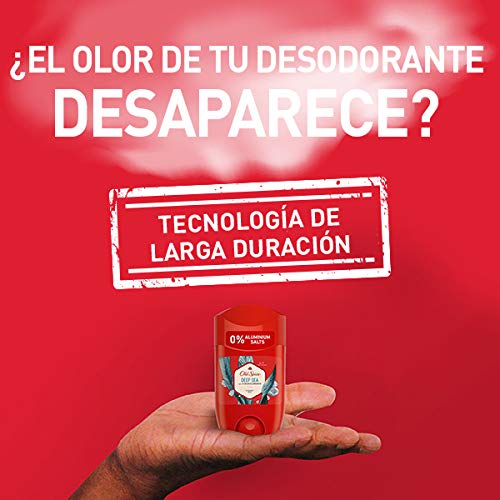 PACK X4 Old Spice Deep Sea Desodorante en Barra para Hombres, 50 ml