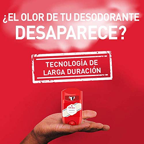 PACK X4 Old Spice Original Desodorante en Barra para Hombres, 50 ml