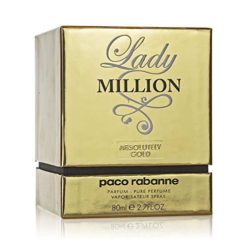 Paco rabanne - De oro de con diseño de los guardianes millones de candelas de potencia señal en 80 ml en estado puro frascos de aerosol de la