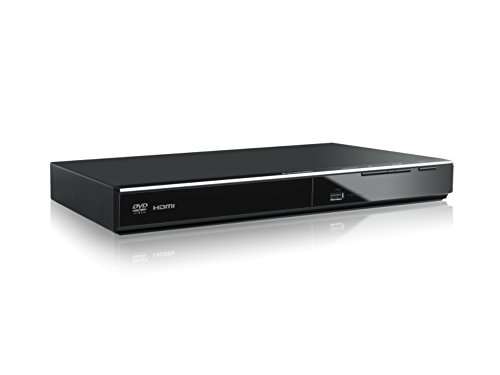 Panasonic S700EG-K - Reproductor de DVD (108MHz/12bit Video DAC, Power Resume, hasta 1080p, compatible con Xvid, USB, diseño compacto) negro