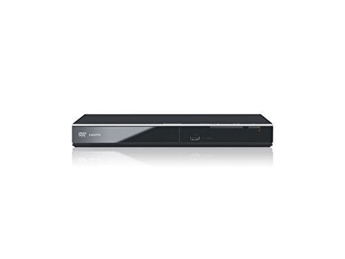 Panasonic S700EG-K - Reproductor de DVD (108MHz/12bit Video DAC, Power Resume, hasta 1080p, compatible con Xvid, USB, diseño compacto) negro