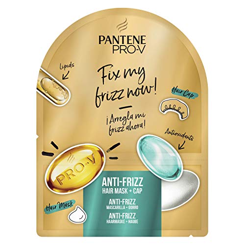 Pantene Pro-V Arregla Mi Encrespamiento Ahora, Antiencrespamiento Superalimento, Mascarilla y Gorro, 20 ml