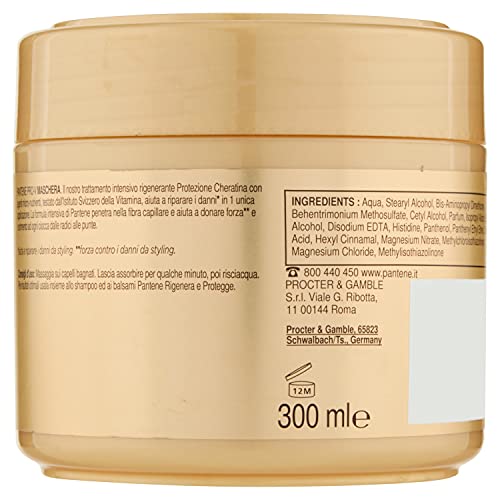 Pantene Pro-V Mascarilla para el cabello dañado, 300 ml