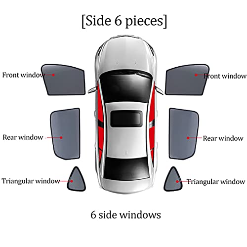 para BMW X3 E83 2003-2006 2007 2008 2009 2010 Parasol Coche Protector Cortinas Auto MagnéTica Autoadhesivo Bloquea Rayos Uv Proteger Del Sol BebéS Mascotas Mantiene VehíCulo Fresco