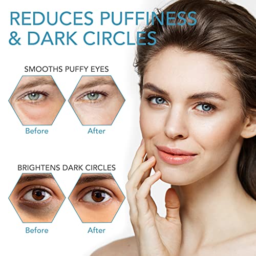 Parches Ojos, Parches debajo de las Máscaras para los ojos para el Tratamiento de las Ojeras y las bolsas con Colágeno, ácido Hialurónico y Retinol para las Arrugas y los Ojos Hinchados, 60 piezas