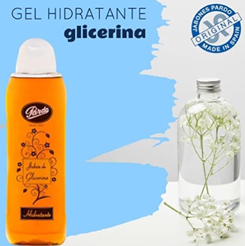 Pardo Gel ducha con glicerina