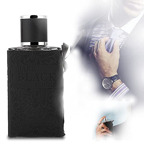 Parfum Para Hombre, Fragancia Francesa Para Hombres, Fresca Perfume De Colonia De Larga Duración, Regalo De Cumpleaños Colonia Black Opium Hombre Para Agua De Perfume Padre 80 Ml(Black)