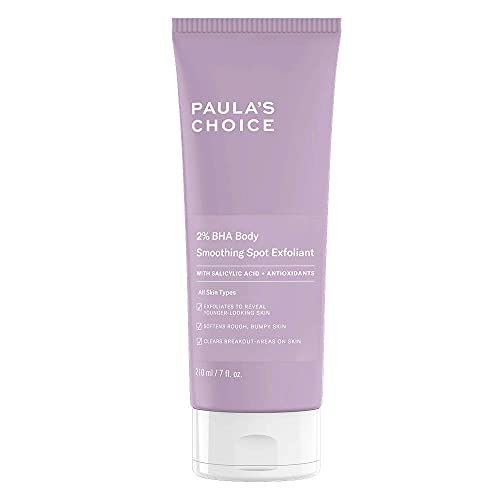 Paula's Choice 2% BHA Exfoliante Corporal - Crema Exfoliante Reduce Espinillas, Imperfecciones y Acne - con Ácido Salicilico & Antioxidantes - Todos Tipos de Piel - 210 ml