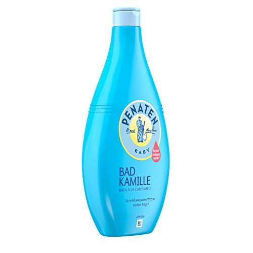 Penaten Baño con camomila – Suplemento de baño suave para la piel delicada del bebé – Con extracto de camomila – 1 x 750 ml