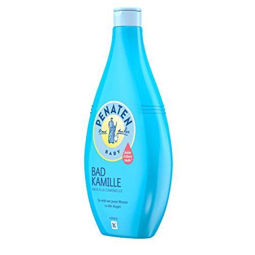 Penaten Baño con camomila – Suplemento de baño suave para la piel delicada del bebé – Con extracto de camomila – 1 x 750 ml