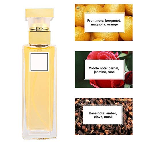 Perfume de mujer sexy de 30 ml, fragancia natural ámbar y floral para uso diurno, de noche, regalo de perfume de dama de larga duración para el día de San Valentín y Navidad