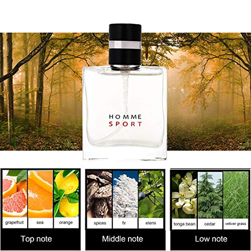 Perfume para hombre de 4 piezas de 25 ml, Eau de Toilette para hombre, Eau de Parfum absoluto de Homme, juego de perfume en spray masculino con fragancia natural de larga duración