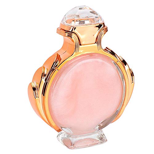 Perfume para mujer Botella duradera chapada en oro Perfume refrescante Fragancia ligera 90ml para mujer Lady Girls(01)