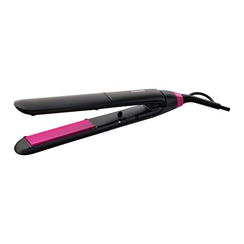 Philips Straightener FOR Hair STRAIGHTCARE Essential BHS377/00 (Black Color)