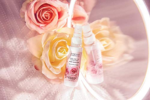 Physicians Formula - Rose Hand Sanitizer – Spray Desinfectante Manos con Aroma a Rosas – con Aloe Vera, Aceite de Árbol de Té y Agentes Hidratantes