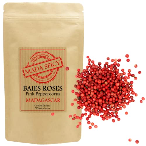 Pimienta rosa en grano de Madagascar 20g " Gourmet Calidad ". Bolsita eco cierre zip