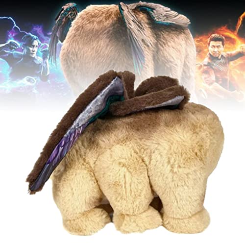 PIPIXIA Morris Shang Chi Plush Toy,Peluche Morris Marvel, muñeca De Felpa Suave Y Linda Película con Alas, Peluche Juguetes Muñeca,Regalo for Niños Niñas Fans De La Película (Size : 25cm)