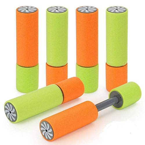 Pistolet à Eau, Pistolet à Eau en Mousse Pour Les Enfants d'été Jouets de Bain de Plage de Natation 6 pcs