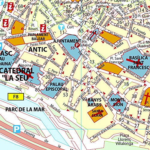 Plano Plegable Palma De Mallorca: City Plans (Planos Michelin)