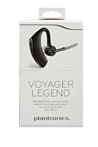 Plantronics Voyager Legend - Manos libres Bluetooth (tecnología Smart Sensor), color negro