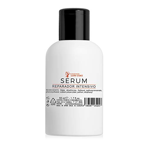 PLC PELUQUERIAS LOW COST Sérum Reparador Intensivo 50 ml Sin necesidad de aclarado