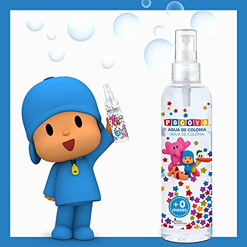 Pocoyó - Estuche de Agua de Colonia Fresca para Bebés y Niños 150ml, con un Pompero de Regalo