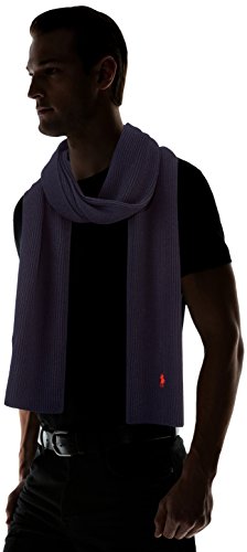 Polo Ralph Lauren Scarf Bufanda, Blau (Hunter Navy 1230), Talla única para Hombre