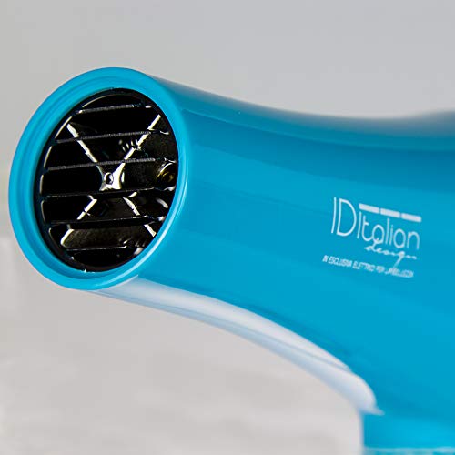 POSTQUAM ID Italian Design | Secador de Pelo Profesional 3 Modos de Calor, 2 Velocidades de Color Azul - 2200W, 8432729060928