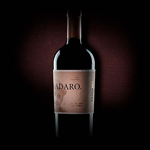 PRADOREY Adaro - Vino tinto - Crianza - Ribera del Duero - Vino de autor - 100% Tempranillo - Vino homenaje al fundador de la marca, Javier Cremades de Adaro - 1 Botella - 0,75 L